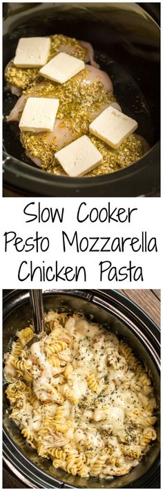 Slow Cooker Pesto Mo