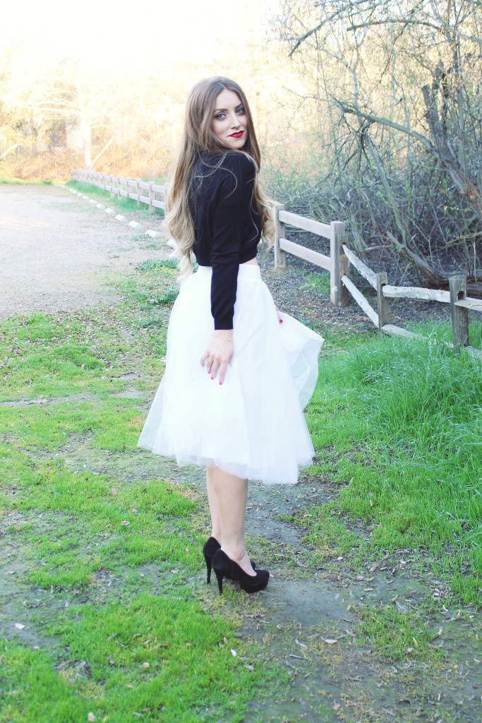 Tulle skirt