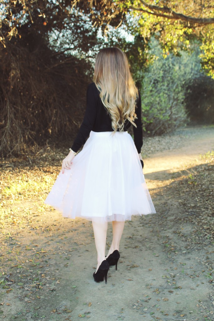 Tulle skirt