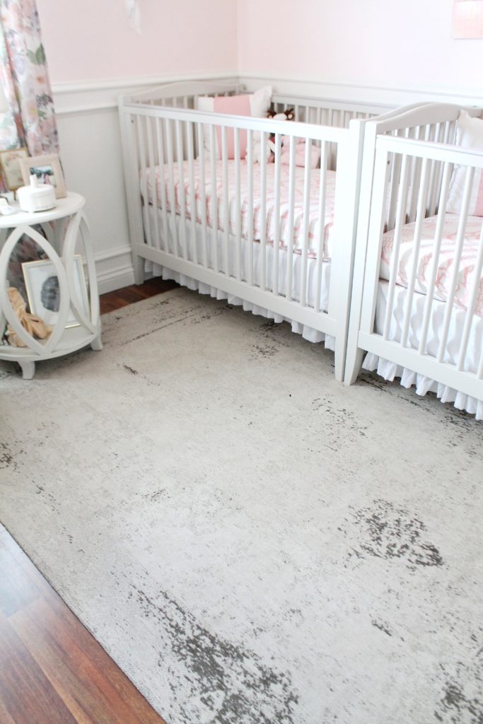 twin girls nursery decor