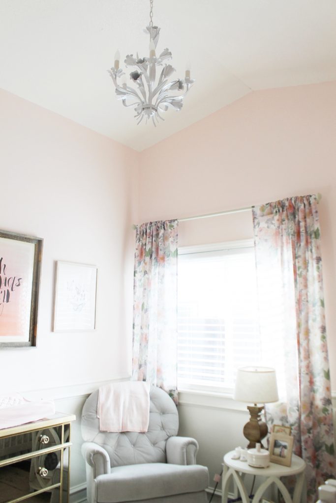twin girls nursery decor