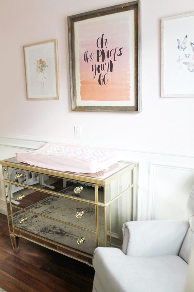 twin girls nursery decor