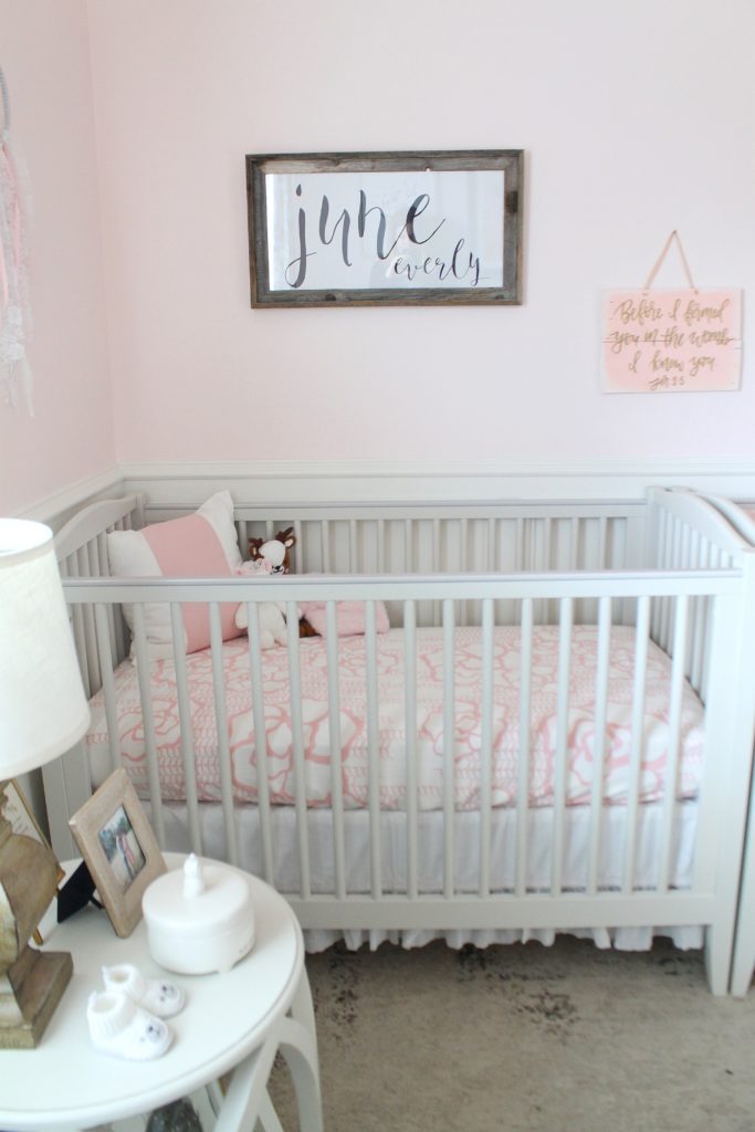 twin girls nursery decor