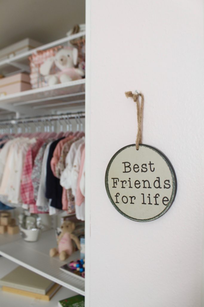 twin girls nursery decor