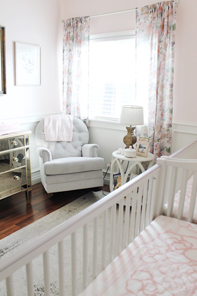 twin girls nursery decor